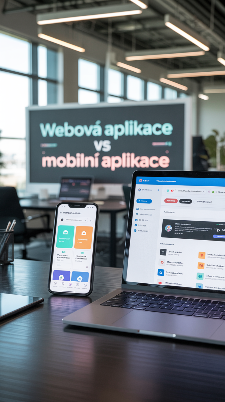 Webová vs mobilní aplikace